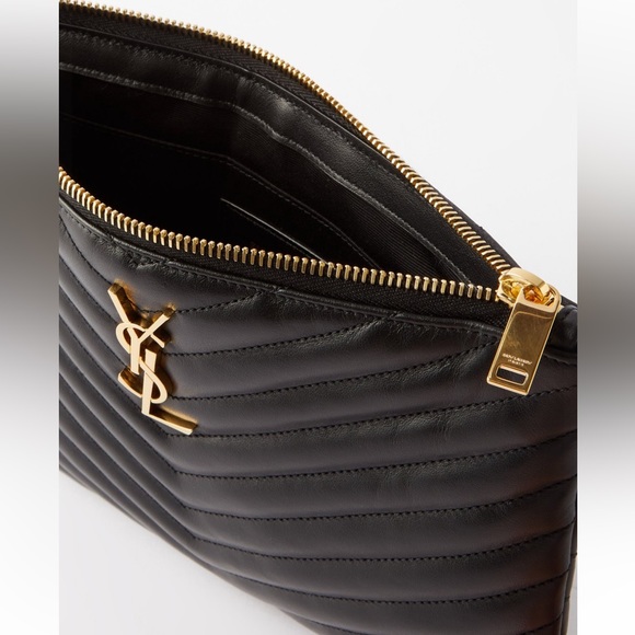 Saint-Laurent Cassandre Matelassé Tablet Pouch - Picture 4 of 8